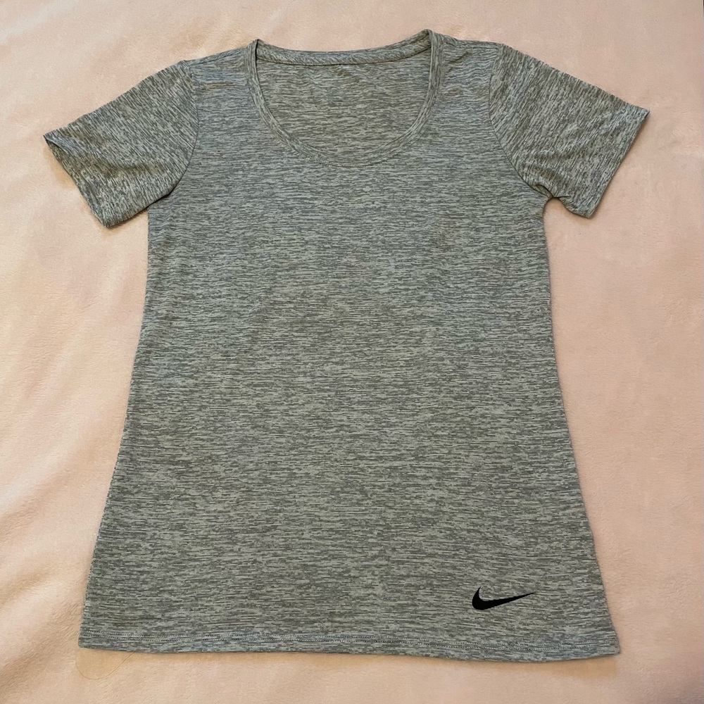 Women’s Gray Nike Dri-FIT Tee - Size XS